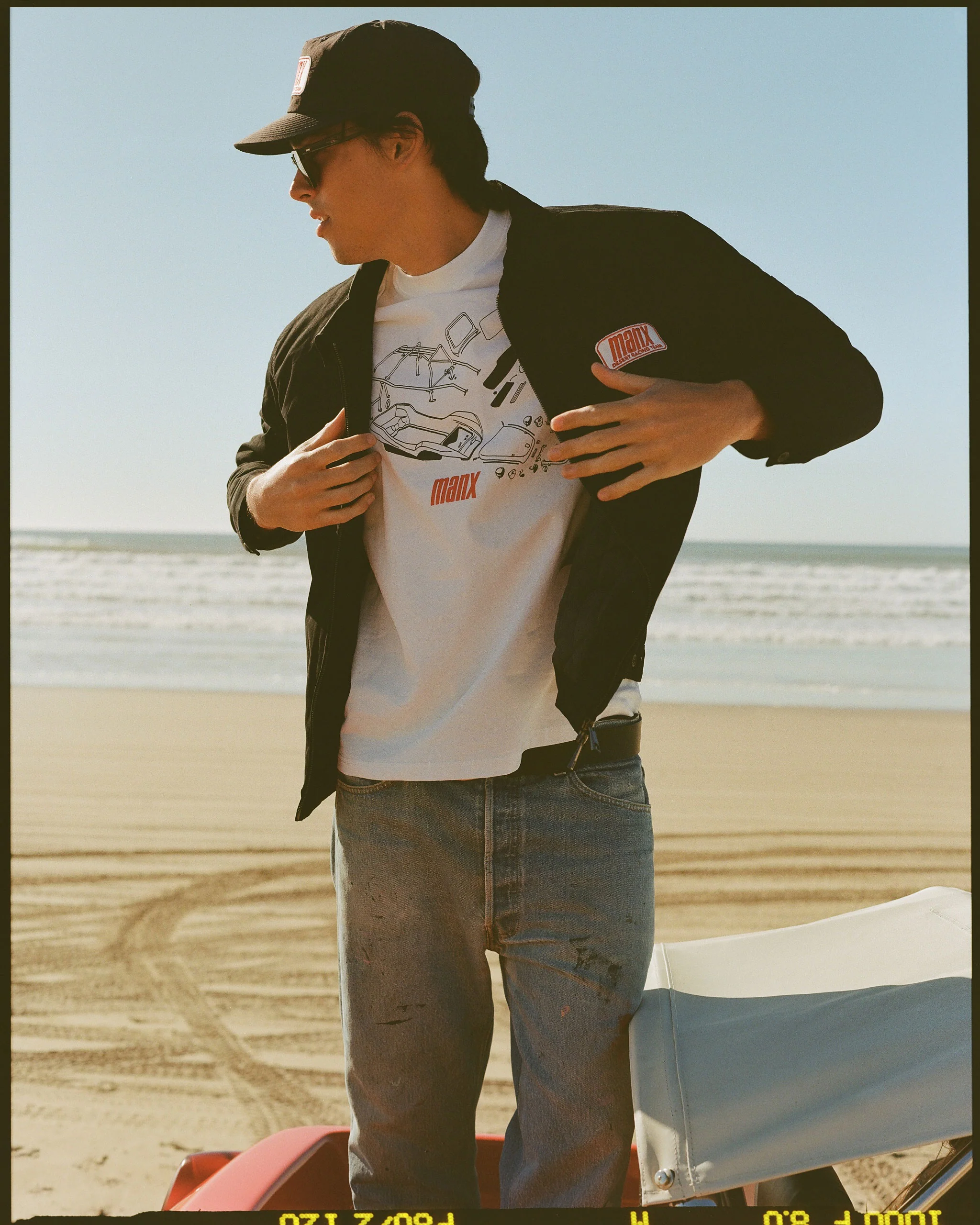 BLUEPRINT TEE WHITE - Image 3