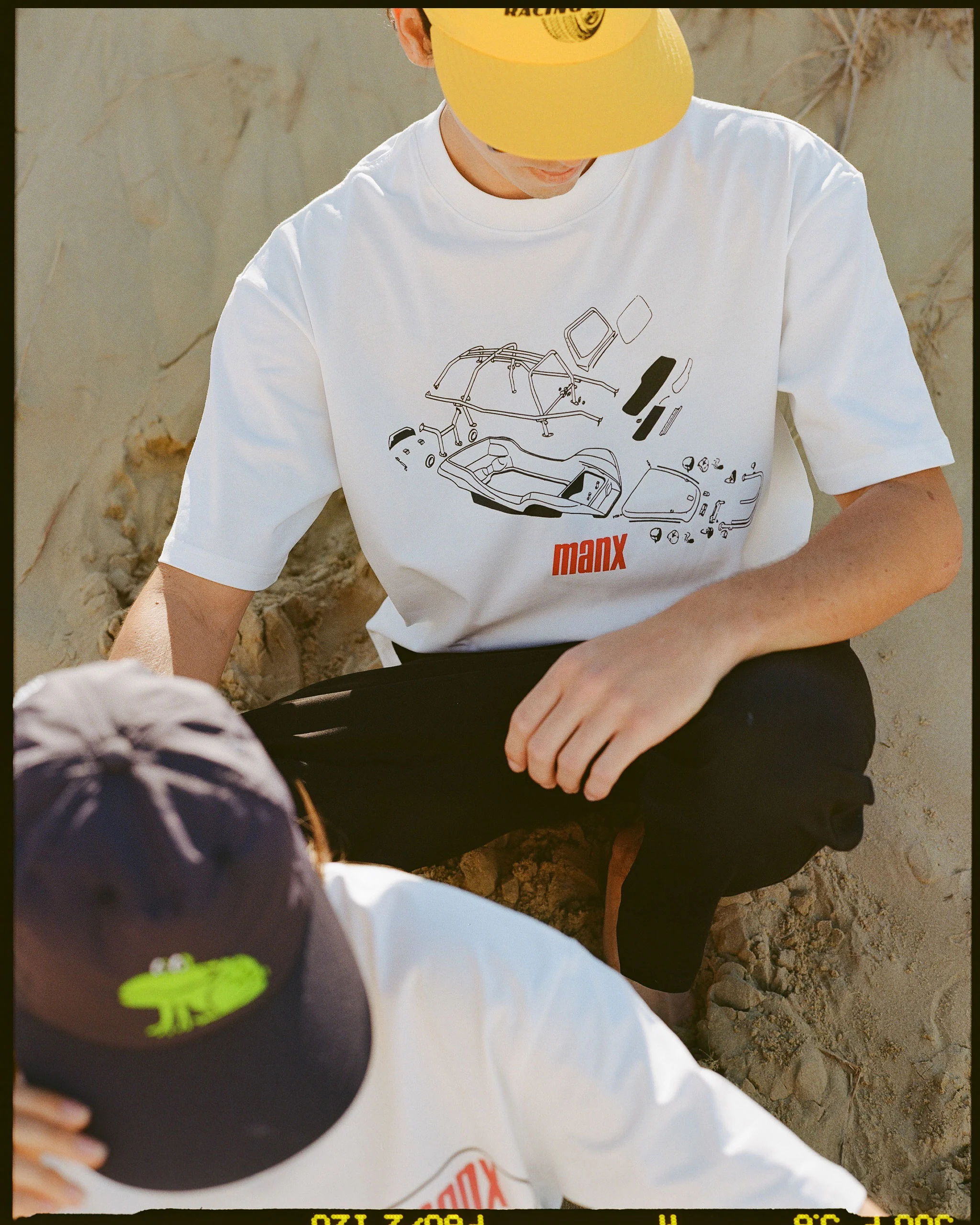 BLUEPRINT TEE WHITE - Image 4