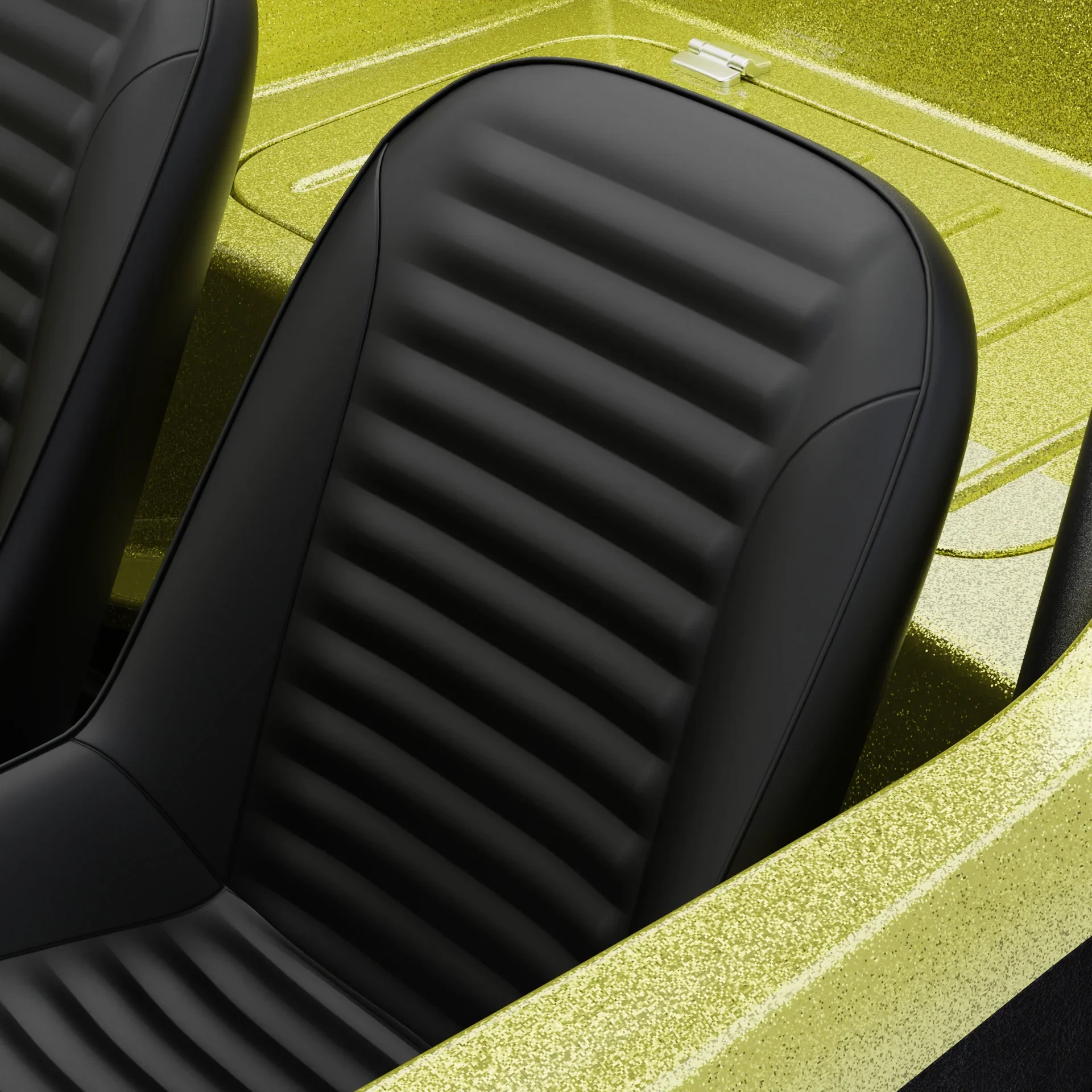 Meyers Manx Classic Buggy - Brilliant Chartreuse - Image 8