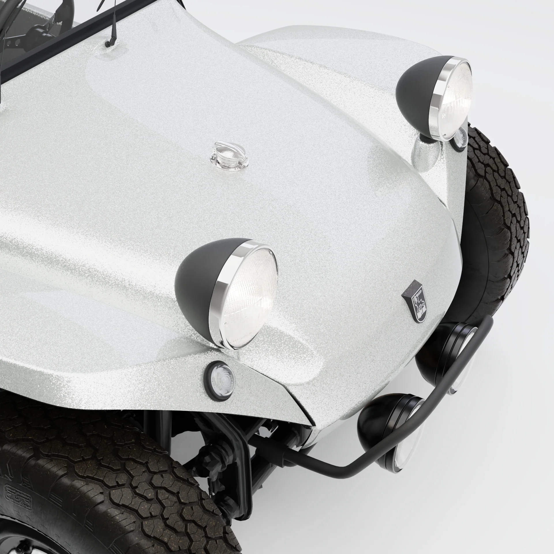 Meyers Manx Classic Buggy - Brilliant Chrome Silver - Image 10