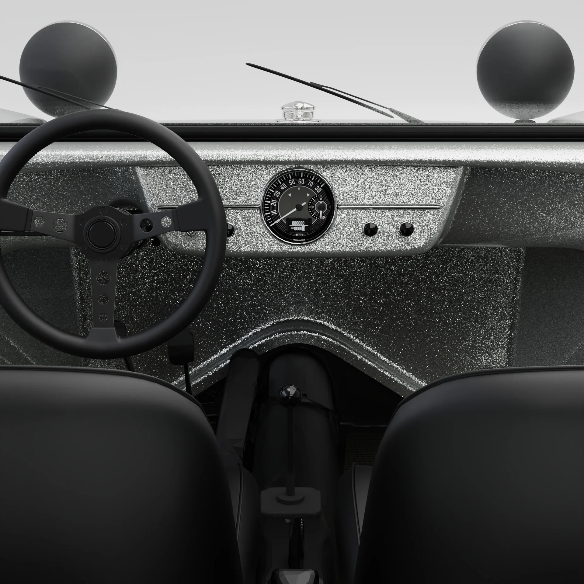 Meyers Manx Classic Buggy - Brilliant Chrome Silver - Image 11