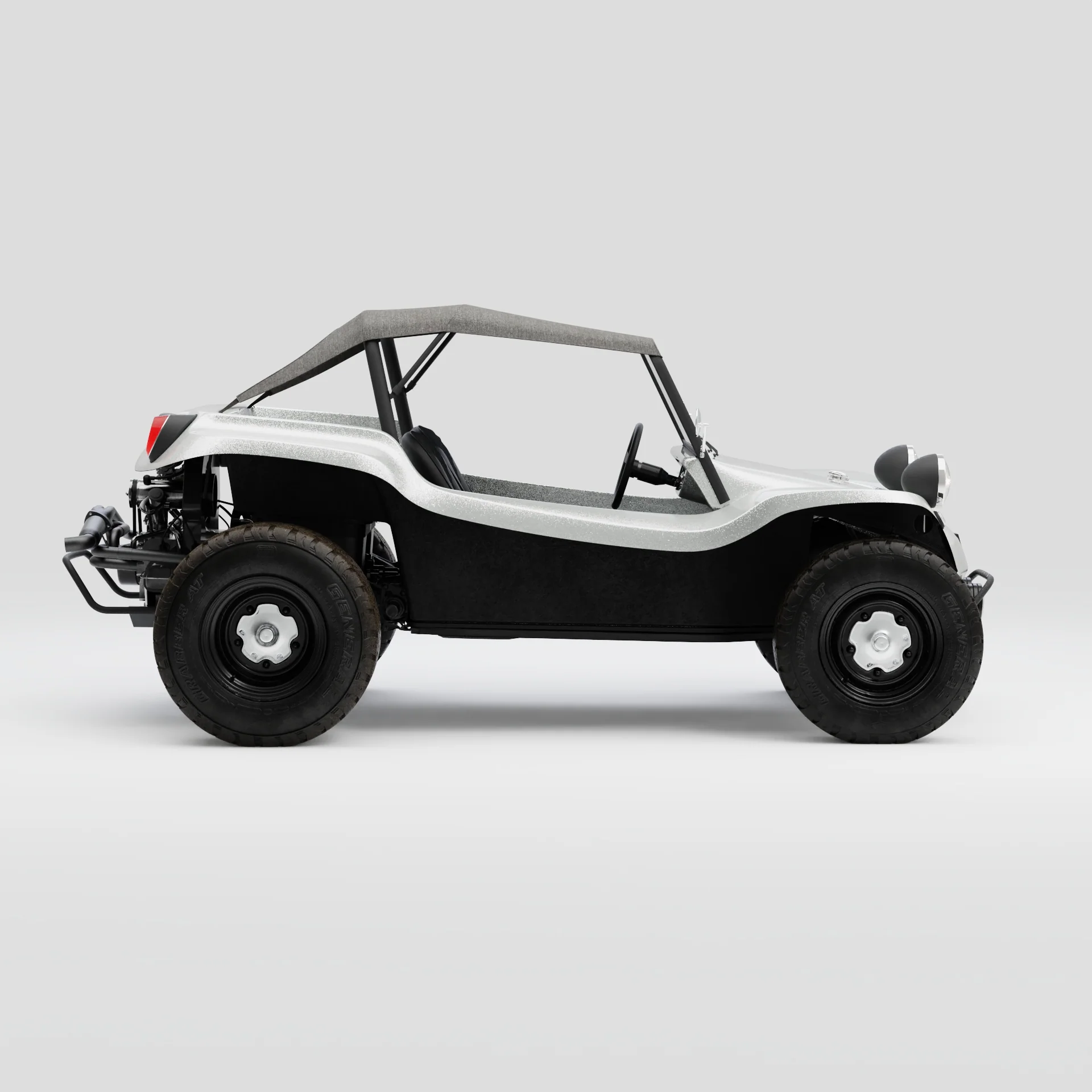 Meyers Manx Classic Buggy - Brilliant Chrome Silver - Image 5