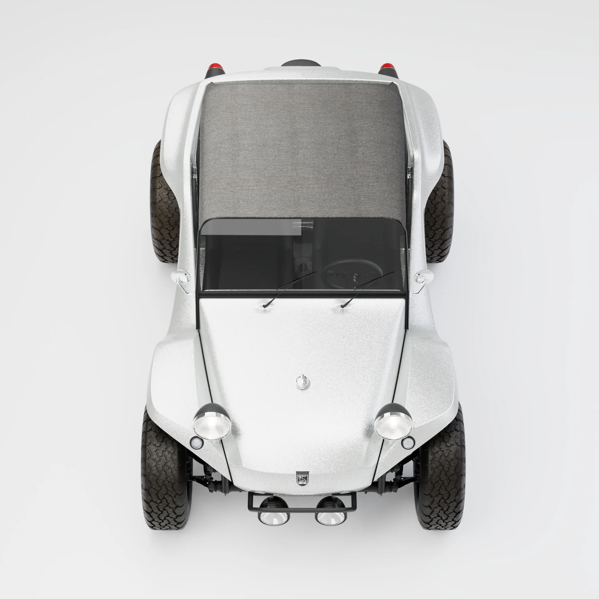 Meyers Manx Classic Buggy - Brilliant Chrome Silver - Image 9