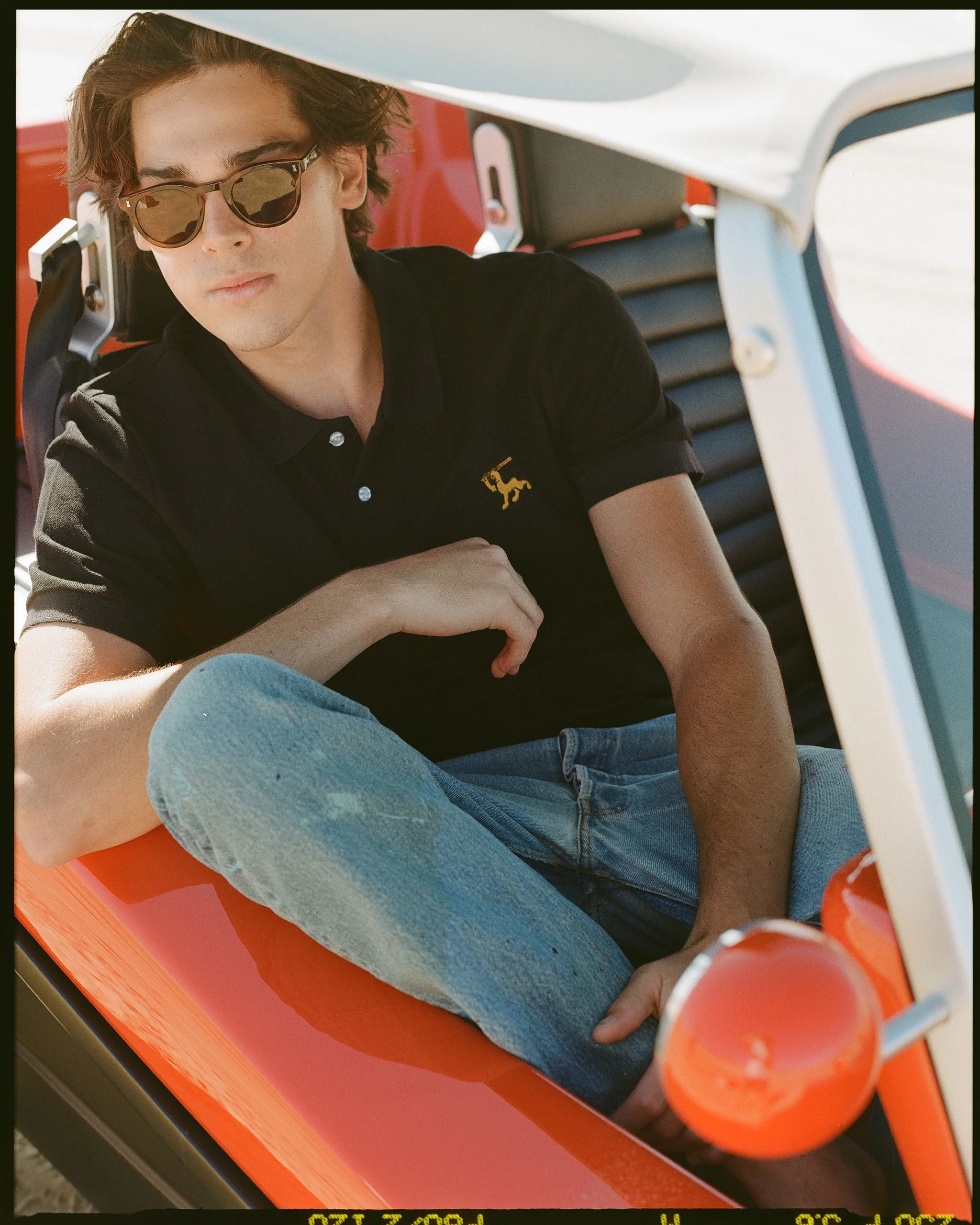 MANX POLO BLACK - Image 5