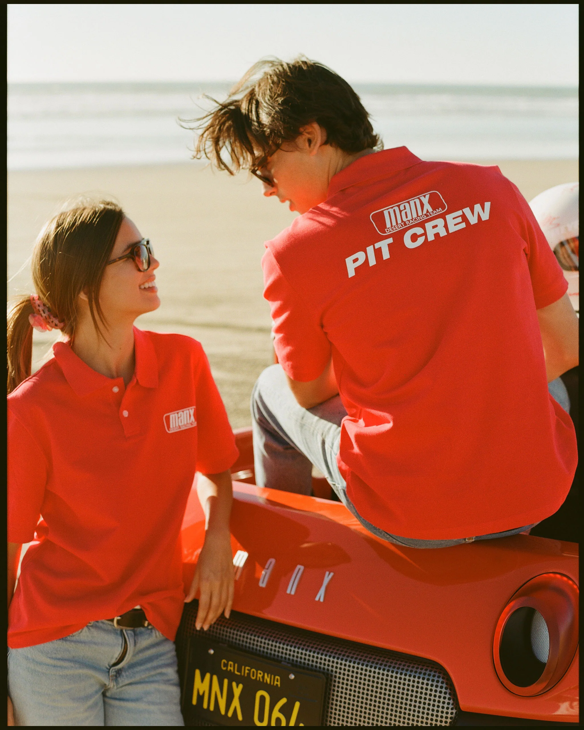 PIT CREW POLO RED - Image 4