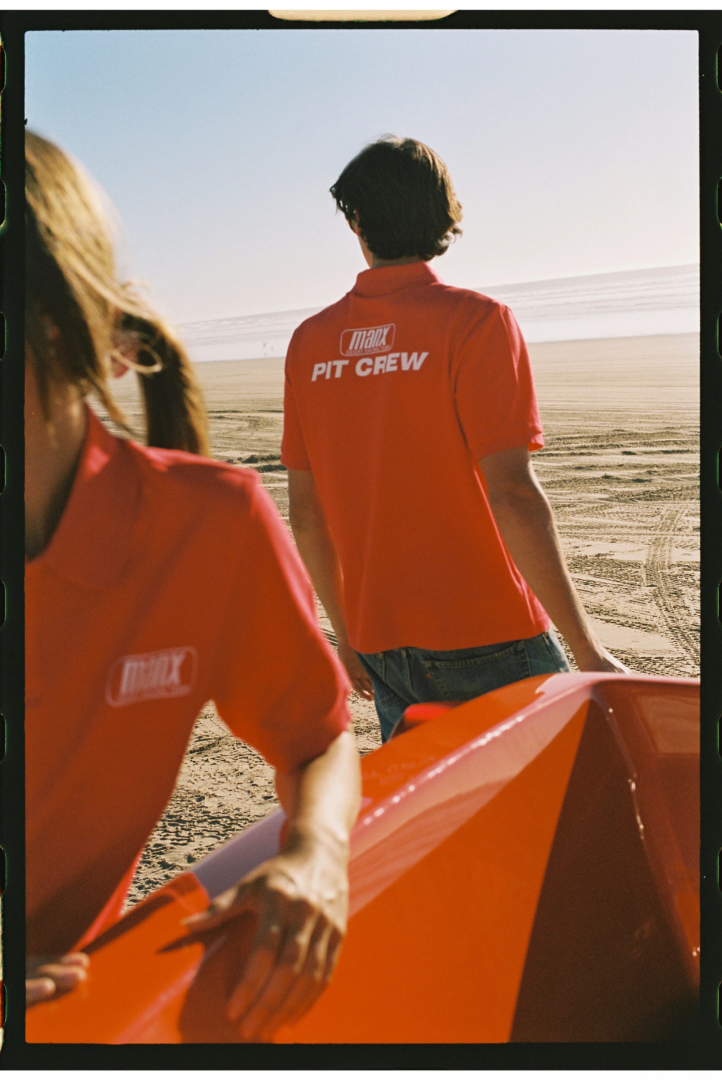 PIT CREW POLO RED - Image 5